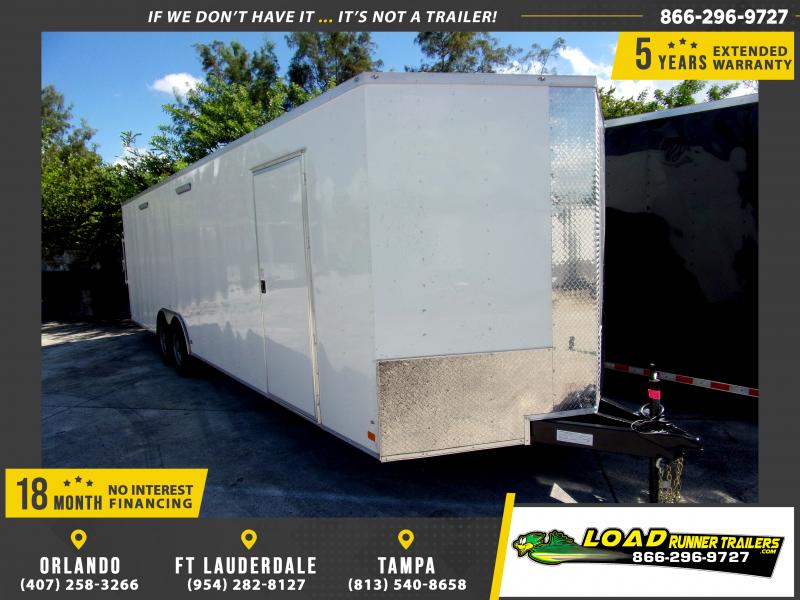 *117714* 8.5x28 Enclosed Cargo Trailer |LRT Tandem Axle Trailers 8.5 x 28 *117714* 8.5x28 Enclosed Cargo Trailer |LRT Tandem Axle Trailers 8.5 x 28