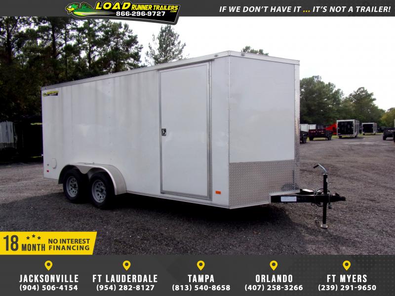 *122880* 7x16 Enclosed Cargo Trailer |LRT Tandem Axle Trailers 7 x 16 *122880* 7x16 Enclosed Cargo Trailer |LRT Tandem Axle Trailers 7 x 16