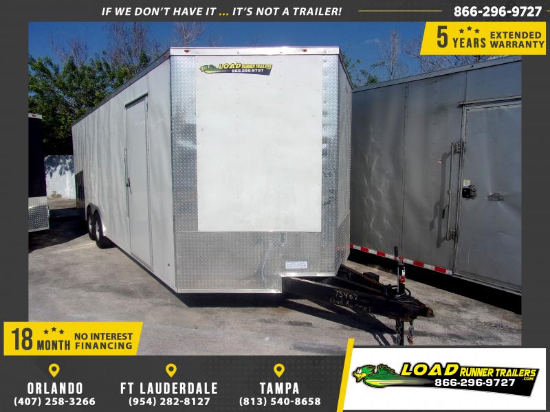 *120430* 8.5x24 Enclosed Cargo Trailer |LRT Tandem Axle Trailers 8.5 x 24 *120430* 8.5x24 Enclosed Cargo Trailer |LRT Tandem Axle Trailers 8.5 x 24