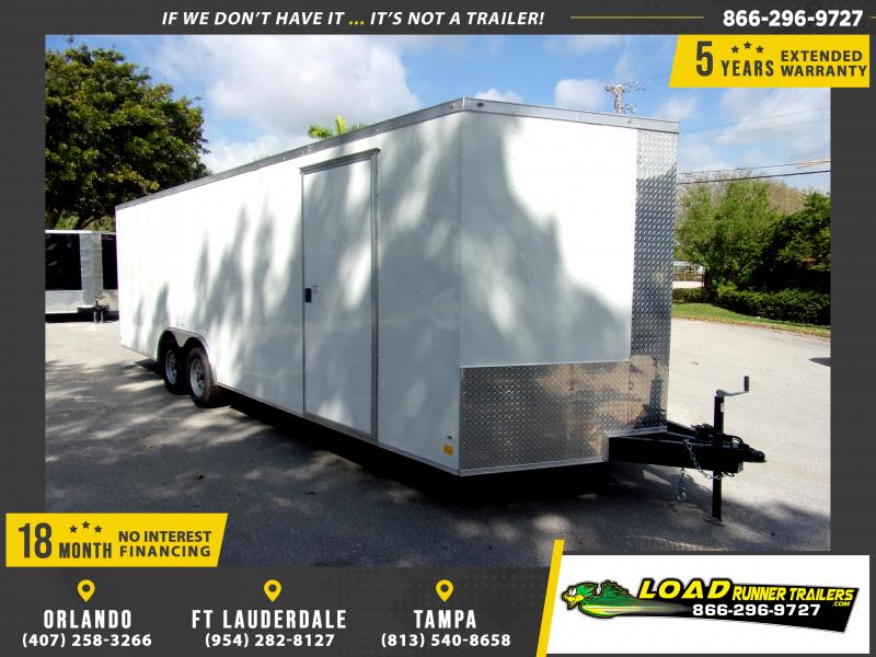 *118551* 8.5x24 Enclosed Cargo Trailer |LRT Tandem Axle Trailers 8.5 x 24 *118551* 8.5x24 Enclosed Cargo Trailer |LRT Tandem Axle Trailers 8.5 x 24