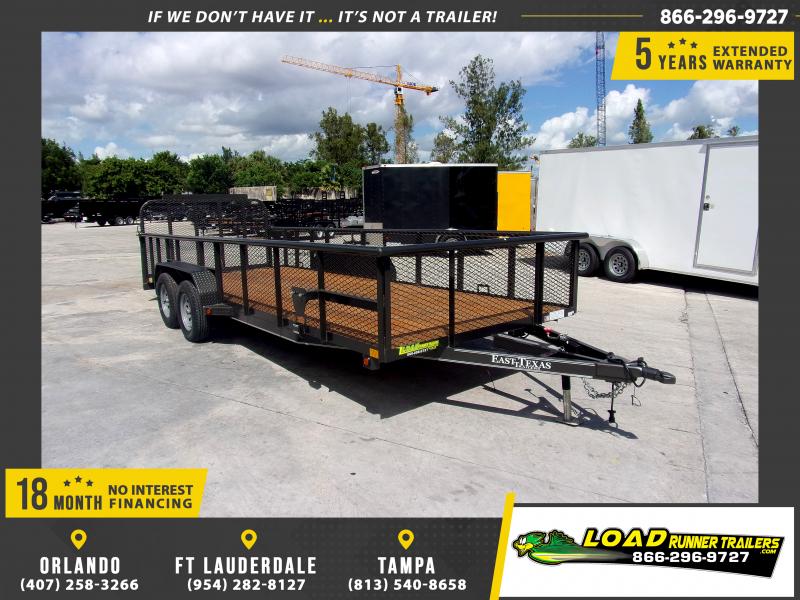 *113873* 7x20 Utility Trailer W/Elec Brakes and 2' Mesh 7 x 20 *113873* 7x20 Utility Trailer W/Elec Brakes and 2' Mesh 7 x 20