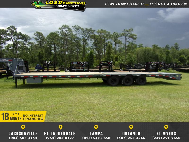 2024 RawMaxx FG10240TT10LP/MPD Flatbed Trailer Florida Trailer