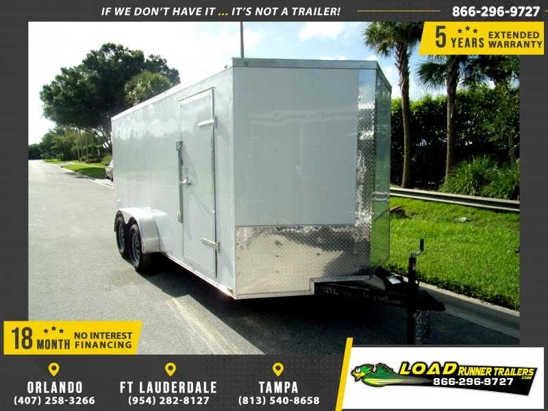 *118208* 7x16 Enclosed Cargo Trailer |LRT Tandem Axle Trailers 7 x 16 *118208* 7x16 Enclosed Cargo Trailer |LRT Tandem Axle Trailers 7 x 16