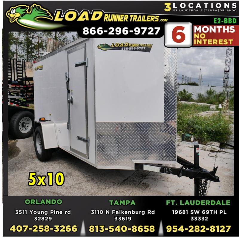 *E2-BB* 5x10 Enclosed Trailer Cargo Trailers 5 x 10 | EV5-10S3-R *E2-BB* 5x10 Enclosed Trailer Cargo Trailers 5 x 10 | EV5-10S3-R