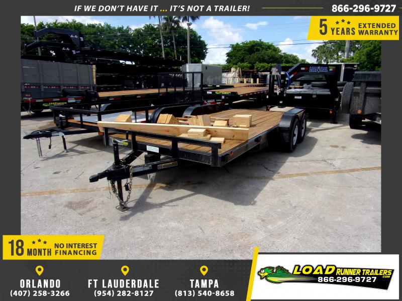 *115315* 7x18 Car Trailer |LRT Tandem Axle Trailers 7 x 18 *115315* 7x18 Car Trailer |LRT Tandem Axle Trailers 7 x 18