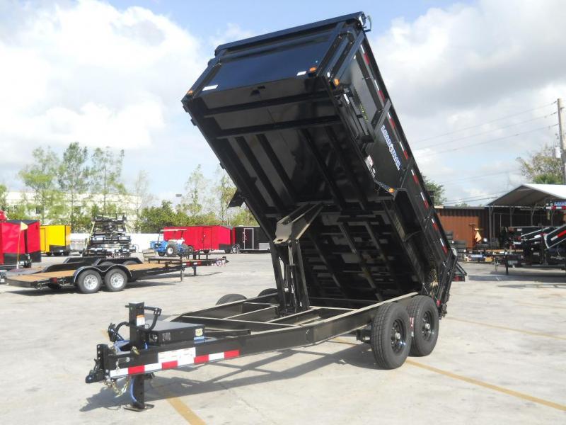 *DB21* 7x14 7 TON Dump Trailer W/3Ft Sides |Dumps & Trailers 7 x 14 | D83-14T7-36S *DB21* 7x14 7 TON Dump Trailer W/3Ft Sides |Dumps & Trailers 7 x 14 | D83-14T7-36S