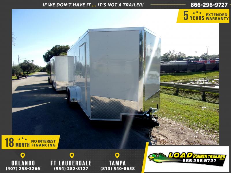 *116597* 7x16 Enclosed Cargo Trailer |LRT Tandem Axle Trailers 7 x 16 *116597* 7x16 Enclosed Cargo Trailer |LRT Tandem Axle Trailers 7 x 16