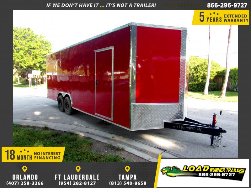 *117389* 8.5x24 Enclosed Cargo Trailer |LRT Tandem Axle Trailers 8.5 x 24 *117389* 8.5x24 Enclosed Cargo Trailer |LRT Tandem Axle Trailers 8.5 x 24