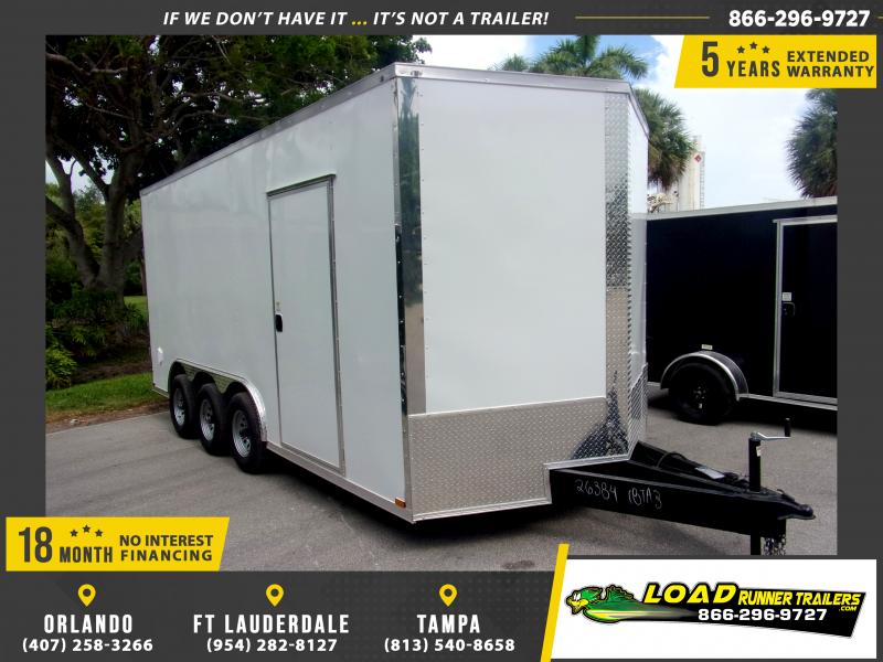 *115672* 8.5x18 Enclosed Cargo Trailer |LRT Tandem Axle Trailers 8.5 x 18 *115672* 8.5x18 Enclosed Cargo Trailer |LRT Tandem Axle Trailers 8.5 x 18