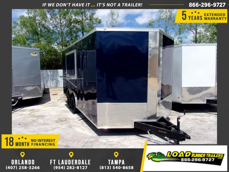 *109892* 8.5x16 Enclosed Cargo Trailer W/Concession Window 8.5 x 16 *109892* 8.5x16 Enclosed Cargo Trailer W/Concession Window 8.5 x 16