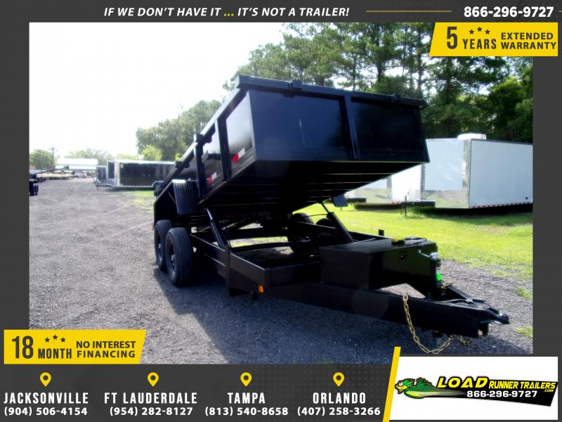 *121637* 7x14 Dump Trailer |LRT Tandem Axle Trailers 7 x 14 *121637* 7x14 Dump Trailer |LRT Tandem Axle Trailers 7 x 14