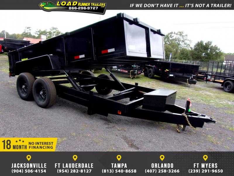 *123448* 7x14 Dump Trailer |LRT Tandem Axle Trailers 7 x 14 *123448* 7x14 Dump Trailer |LRT Tandem Axle Trailers 7 x 14