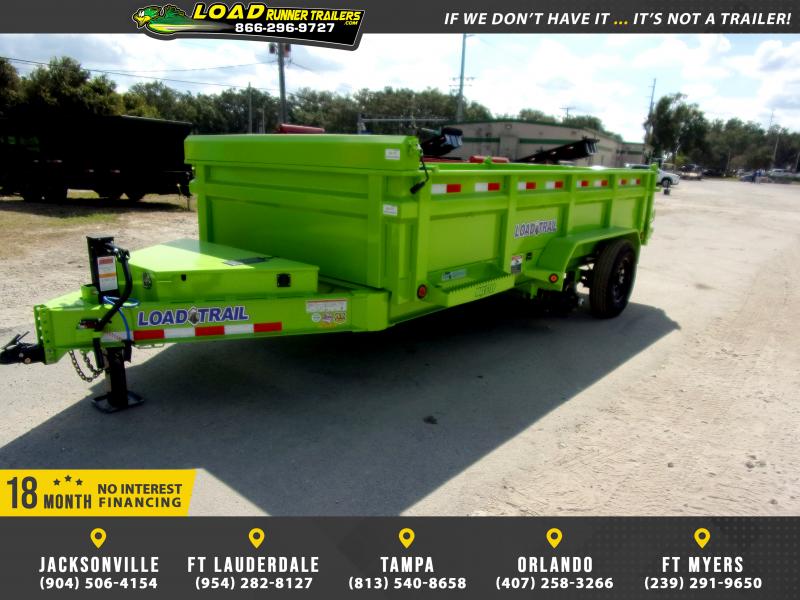 *123651* 7x14 Dump Trailer |LRT Tandem Axle Trailers 7 x 14 *123651* 7x14 Dump Trailer |LRT Tandem Axle Trailers 7 x 14