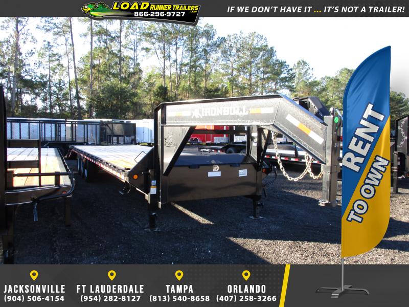 *118985* 8.5x32 Triple Axle Flatbed Gooseneck Trailer | LRT Trailers 8.5 x 32 *118985* 8.5x32 Triple Axle Flatbed Gooseneck Trailer | LRT Trailers 8.5 x 32