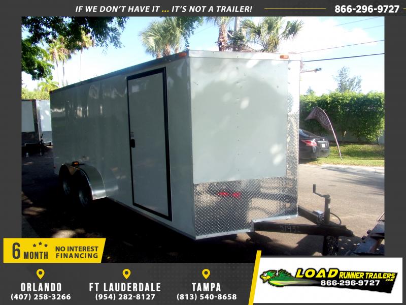 *116600* 7x16 Enclosed Cargo Trailer |LRT Tandem Axle Trailers 7 x 16 *116600* 7x16 Enclosed Cargo Trailer |LRT Tandem Axle Trailers 7 x 16