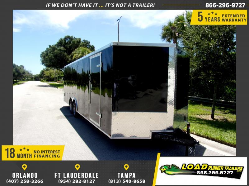 *117365* 8.5x24 Enclosed Cargo Trailer |LRT Tandem Axle Trailers 8.5 x 24 *117365* 8.5x24 Enclosed Cargo Trailer |LRT Tandem Axle Trailers 8.5 x 24