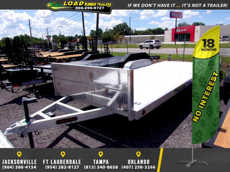 *122161* 7X20 ALL ALUMINUM CAR HAULER TRAILER 7 x 20 *122161* 7X20 ALL ALUMINUM CAR HAULER TRAILER 7 x 20