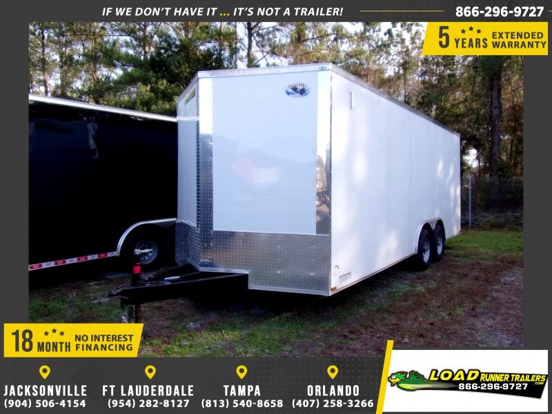 *124514* 8.5x20 Enclosed Cargo Trailer |LRT Tandem Axle Trailers 8.5 x 20 *124514* 8.5x20 Enclosed Cargo Trailer |LRT Tandem Axle Trailers 8.5 x 20