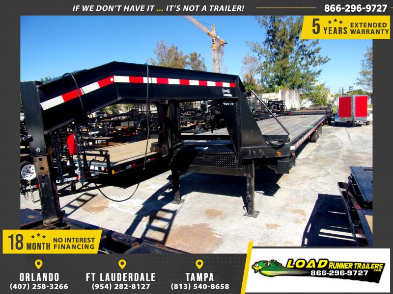 *119146* 8.5x40 Gooseneck Flatbed Deck Over Trailer |LRT Haulers & Trailers 8.5 x 40 *119146* 8.5x40 Gooseneck Flatbed Deck Over Trailer |LRT Haulers & Trailers 8.5 x 40