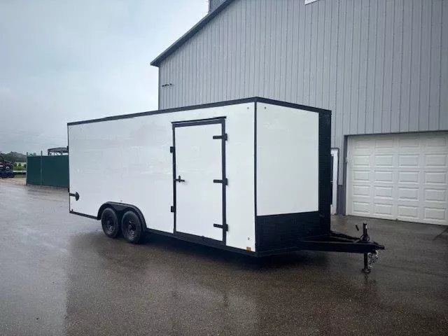 2026 Discovery Challenger SE 8.5 x 20 V-Nose Enclosed Combination Car and Toy Hauler Trailer