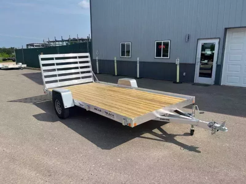 2026 Bear Track 80" x 14' Aluminum Single Axle Utility Trailer
