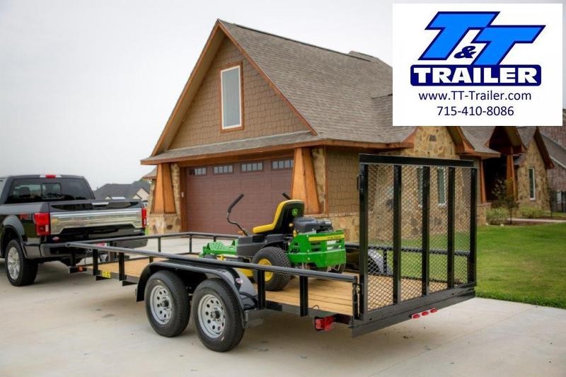 2021 Big Tex 60ES 77" x 16' Tandem Axle Utility Trailer 2021 Big Tex 60ES 77" x 16' Tandem Axle Utility Trailer