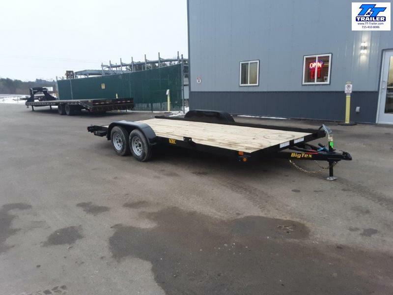 2024 Big Tex 70CH 83" x 18' Car Hauler Trailer with Ramps Find Your