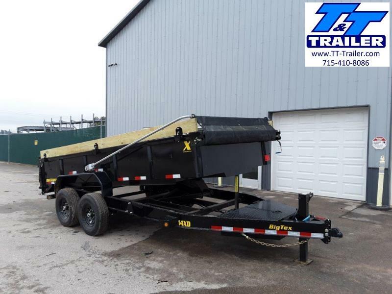2026 Big Tex 14xd 83 X 16 Heavy Duty Low Profile Dump Trailer 15400