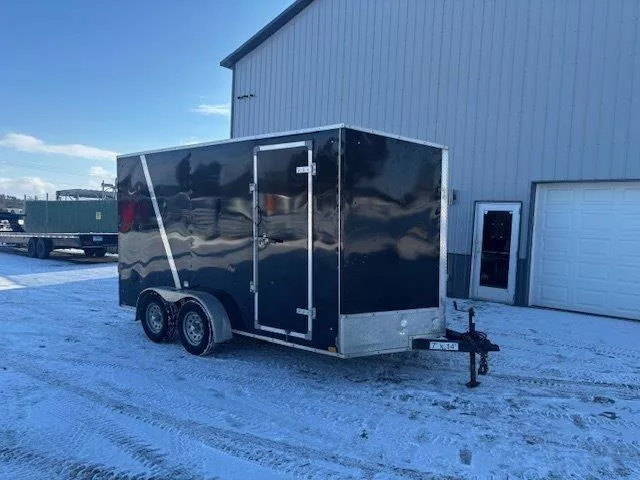 USED 2024 Discovery Rover ET 7 x 14 V-Nose Enclosed Cargo Trailer