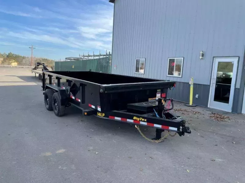 2026 Big Tex 14LP 83" x 16' Heavy Duty Extra Wide Low Profile Dump Trailer