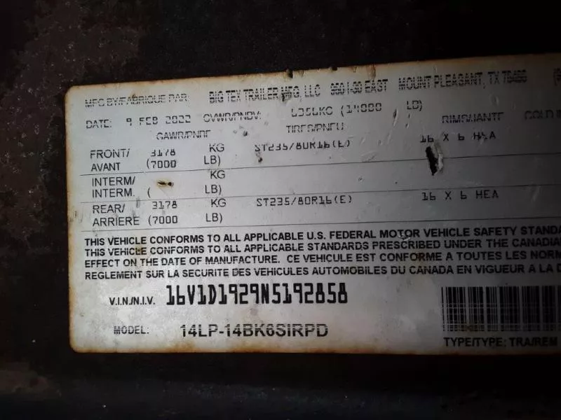 used Dump Trailers Big Tex Trailers  for sale, in Somerset, WI Thumbnail 5