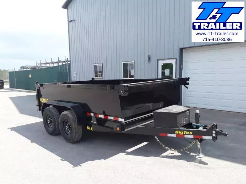 2026 Big Tex 14LX 83" x 12' Heavy Duty Extra Wide Dump Trailer 1747253940