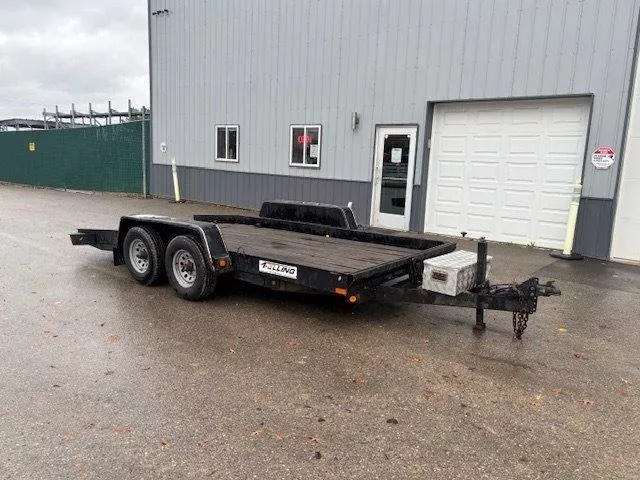 USED 2009 Felling 83" x 16' Tilt Equipment Trailer (9,990 GVWR)