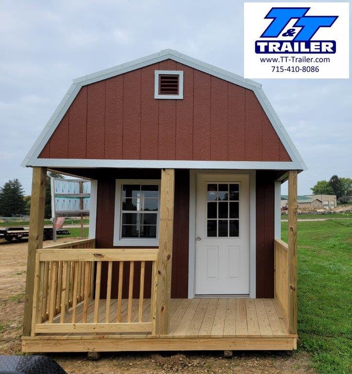 Urethane Lofted Barn Cabin (10' x 24') IN STOCK! Urethane Lofted Barn Cabin (10' x 24') IN STOCK!