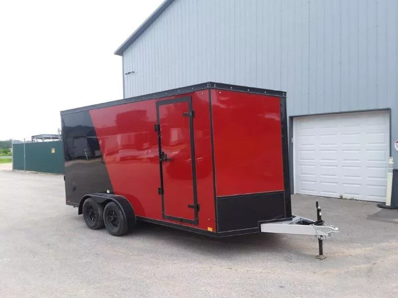 2025 Discovery Endeavor Aluminum 7 x 16 V-Nose Enclosed Cargo Trailer
