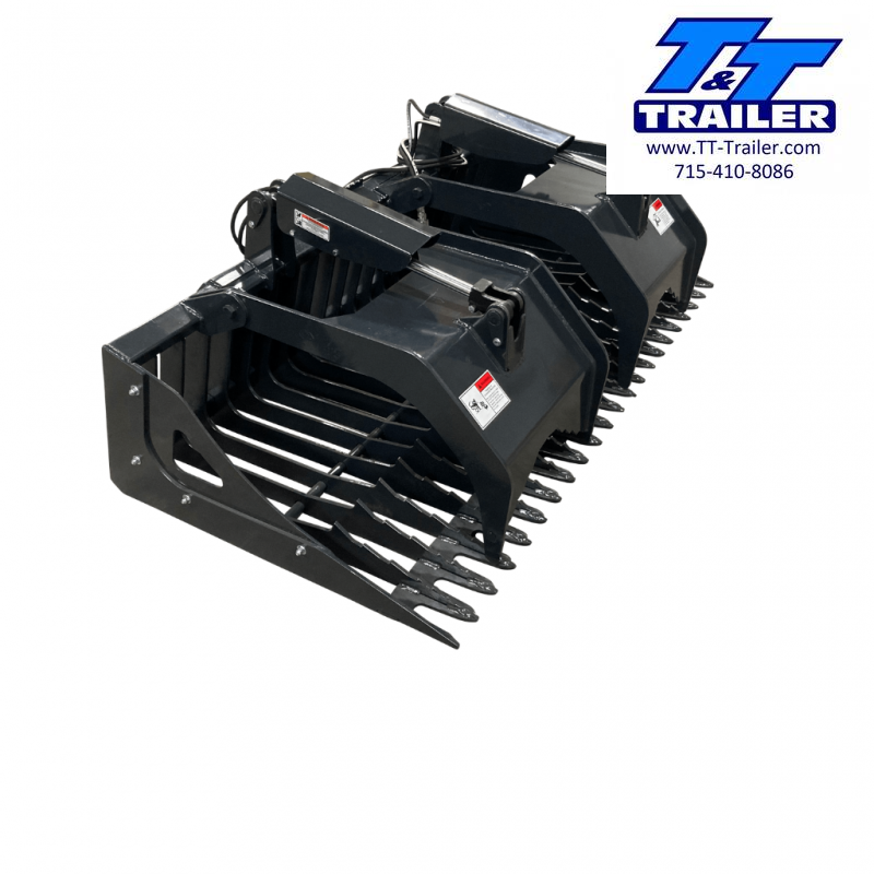 2021 Stout 78" Rock Grapple Skid Steer Attachment 2021 Stout 78" Rock Grapple Skid Steer Attachment