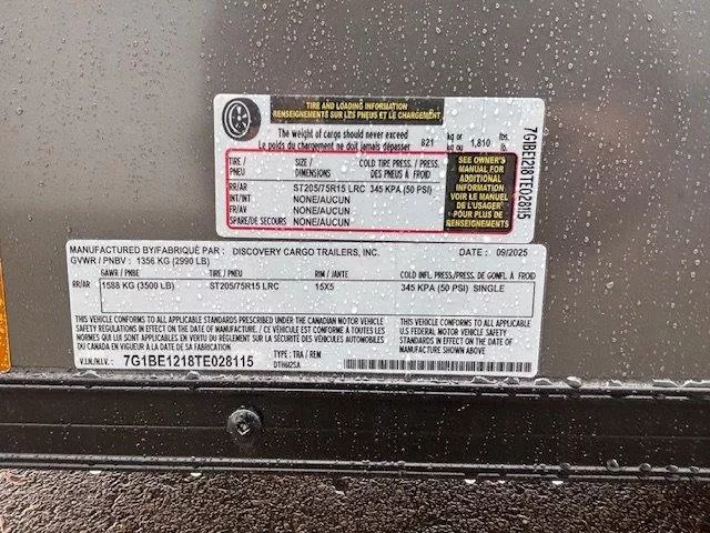 new Cargo (Enclosed) Trailers Discovery Trailers  for sale, in Somerset, WI Thumbnail 6