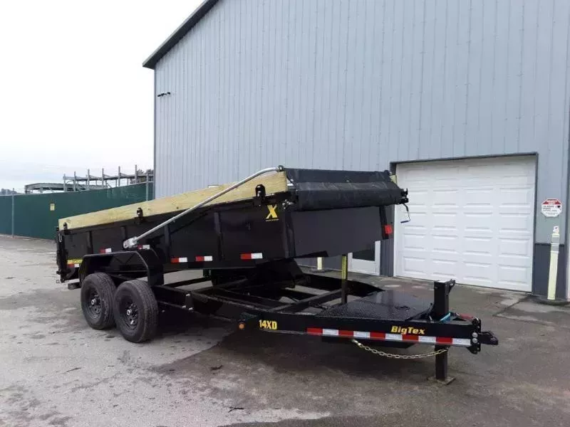 2026 Big Tex 14XD 83" x 16' Heavy Duty Low Profile Dump Trailer (15400 GVWR)