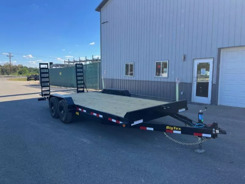 2026 Big Tex 14EB 83" x 20' Equipment Trailer with Knee Ramps