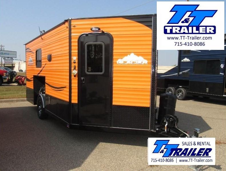 FOR RENT - 2021 Glacier 8' x 16' Fish House FOR RENT - 2021 Glacier 8' x 16' Fish House
