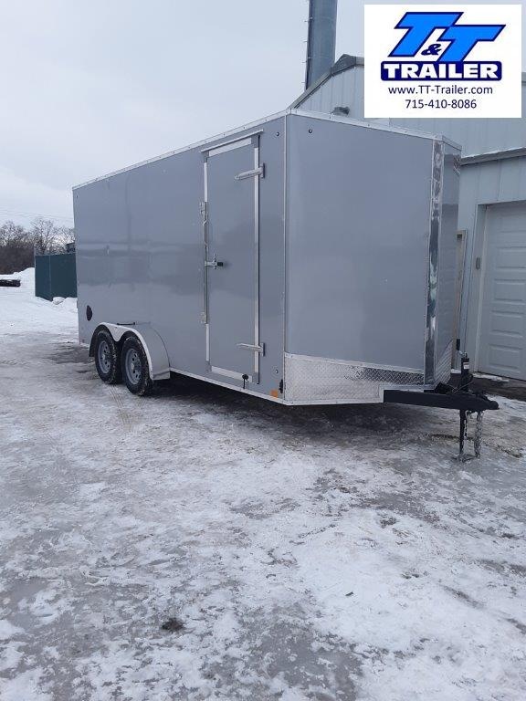 FOR RENT - 7 x 16 V-Nose Enclosed Cargo Trailer FOR RENT - 7 x 16 V-Nose Enclosed Cargo Trailer
