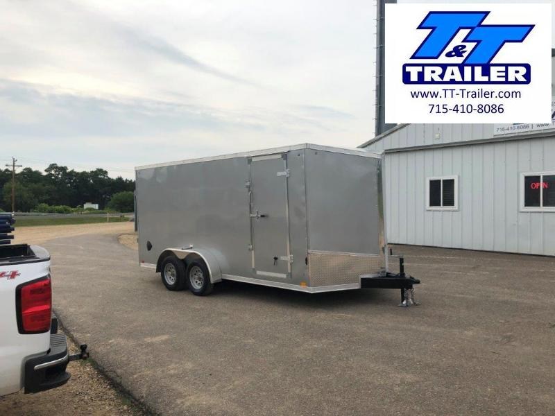 FOR RENT - 7 x 16 V-Nose Enclosed Cargo Trailer FOR RENT - 7 x 16 V-Nose Enclosed Cargo Trailer