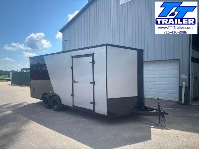 2026 Discovery Challenger SE 8.5 x 20 V-Nose Enclosed Combination Car and Toy Hauler Trailer 1753708491