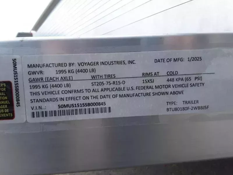 new Utility Trailers Bear Track  for sale, in Somerset, WI Thumbnail 5