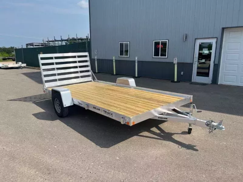 2025 Bear Track 80" x 14' Aluminum Single Axle Utility Trailer