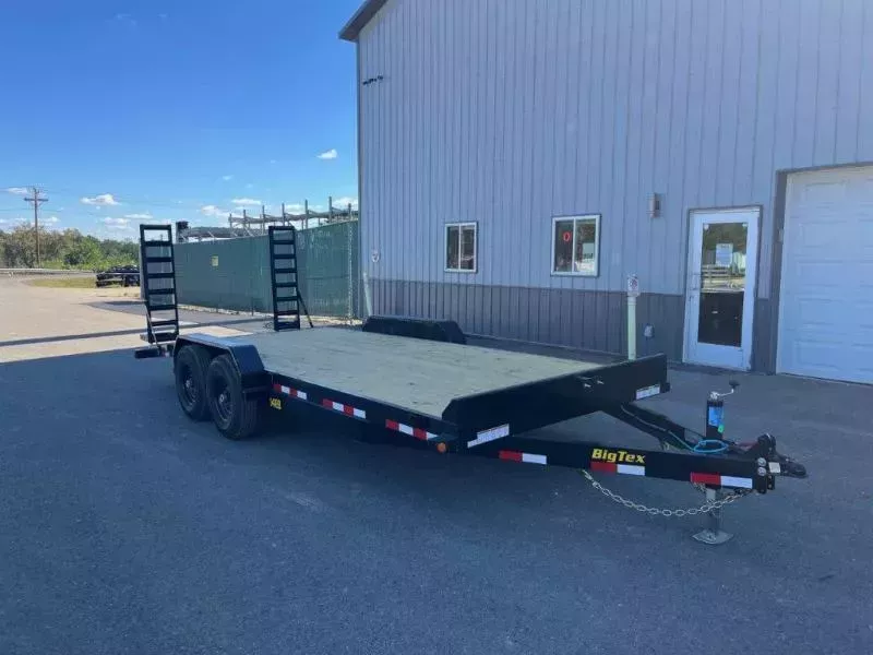 2026 Big Tex 14EB 83" x 20' Equipment Trailer with Knee Ramps