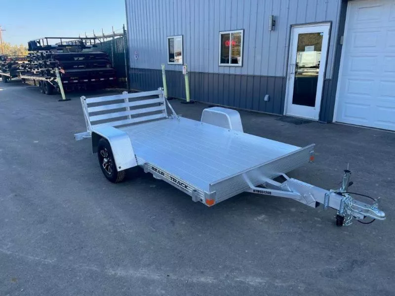 2026 Bear Track 65" x 10' Aluminum Single Axle Utility Trailer