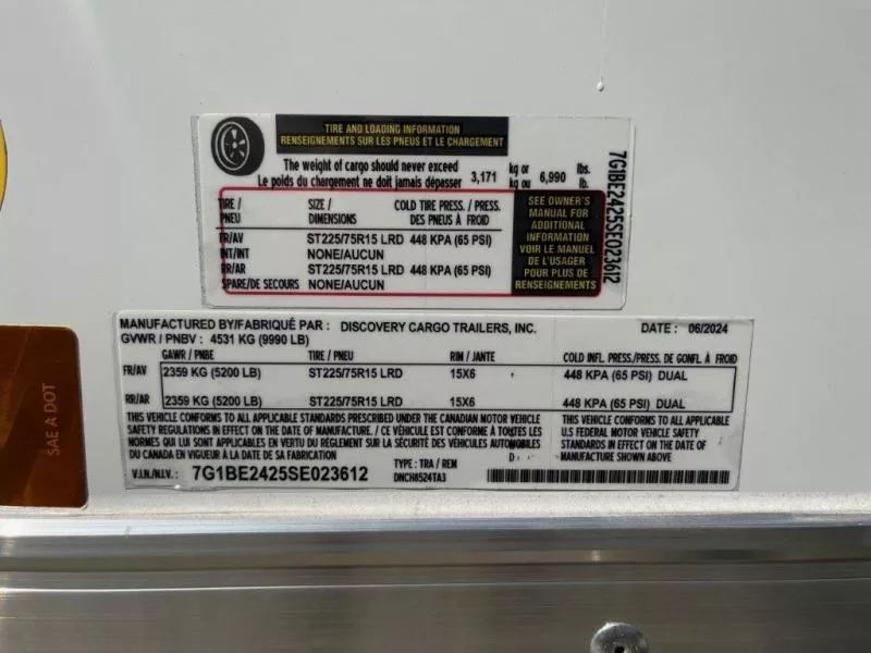 new Cargo (Enclosed) Trailers Discovery Trailers  for sale, in Somerset, WI Thumbnail 11