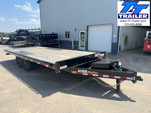 2025 Big Tex 14OT 102" x 22' Deckover Bumperpull Full Tilt Equipment Trailer 1744567231