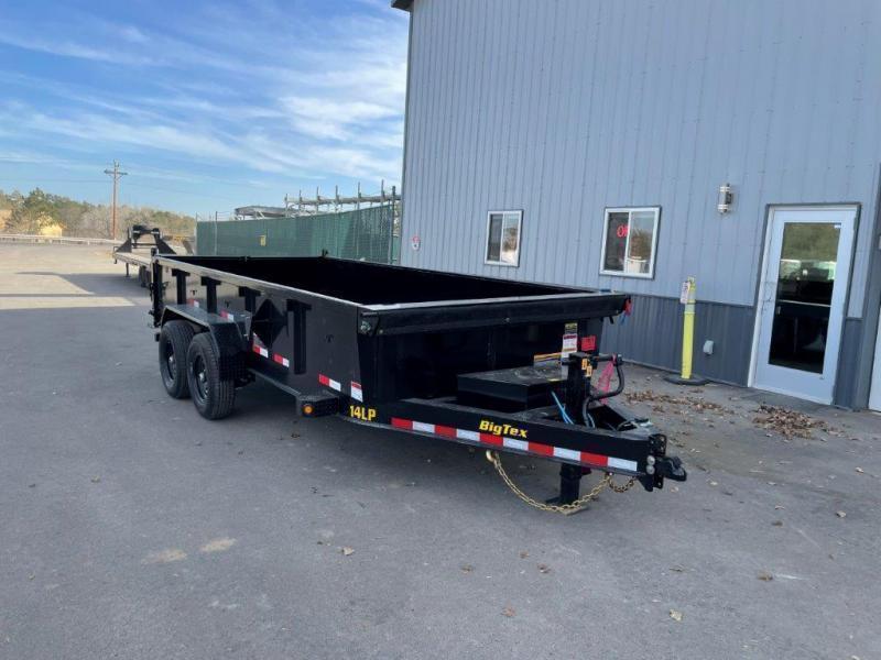2025 Big Tex 14LP 83" x 16' Heavy Duty Extra Wide Low Profile Dump Trailer